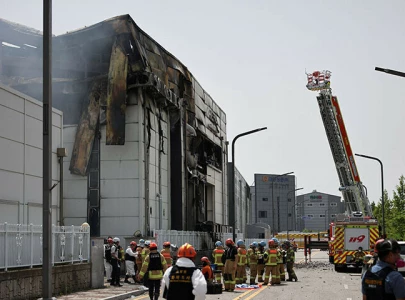 22 dead in south korea battery plant fire