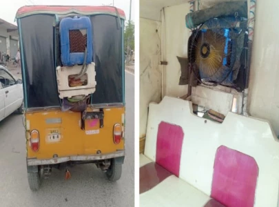 rickshaw driver s innovation draws commuters