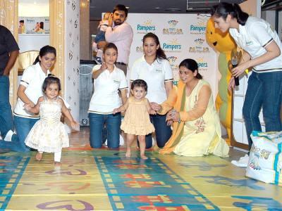 pampers baby olympics babies day out