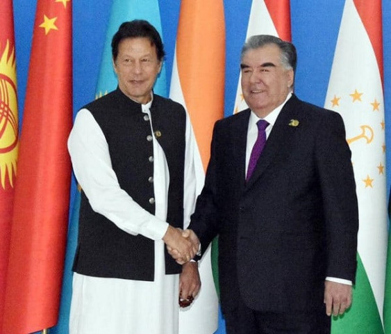 pm imran with tajik president emomali rahmon photo facebook imrankhan pm imran with tajik president emomali rahmon photo facebook imrankhan