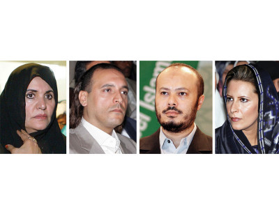 qaddafi s wife children flee to algeria qaddafi s wife children flee to algeria