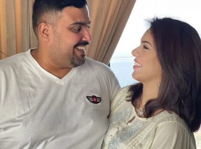 ghana ali is expecting her first child with husband umair gulzar