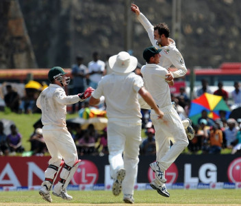 debutants shine as australia fight back in galle