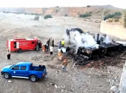 balochistan bus crash case registered against owners