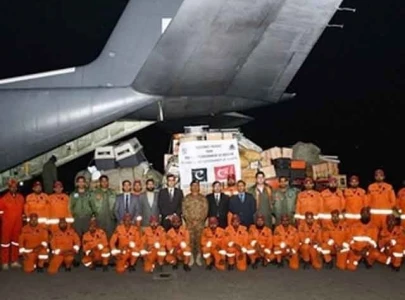 rescue teams relief supplies from pakistan arrive in turkey