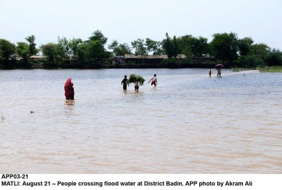 sindh floods salt water mixes with rain to add to badin s woes sindh floods salt water mixes with rain to add to badin s woes