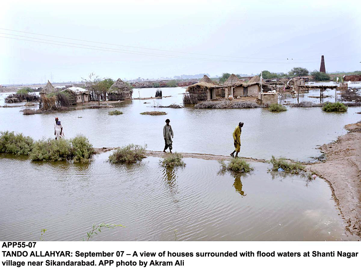 flood update thar and badin fear another mass evacuation