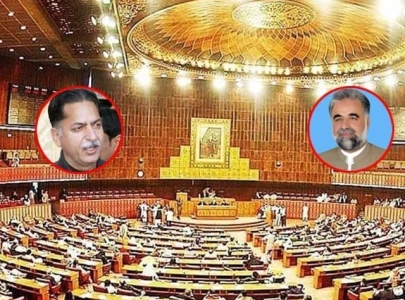 pml n ministers clash in national assembly