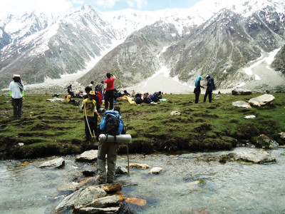 outdoor activities italian climbers to train local mountain guides