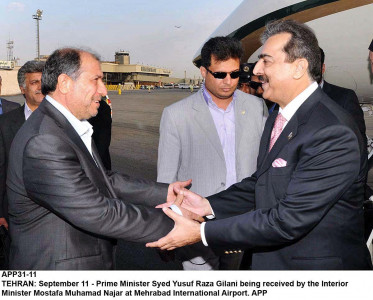 gilani in tehran iran to give 100 million for flood affected in sindh gilani in tehran iran to give 100 million for flood affected in sindh