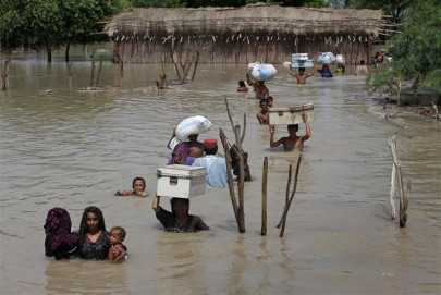 floods in sindh two more districts declared calamity hit floods in sindh two more districts declared calamity hit