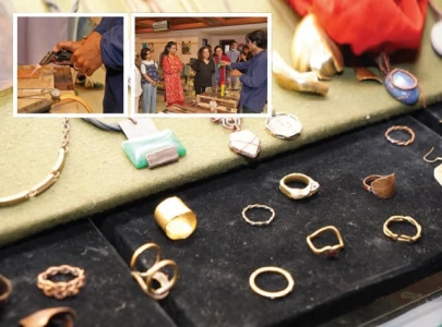 students spend day crafting jewellery