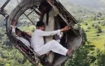 three rescued after chairlift malfunction
