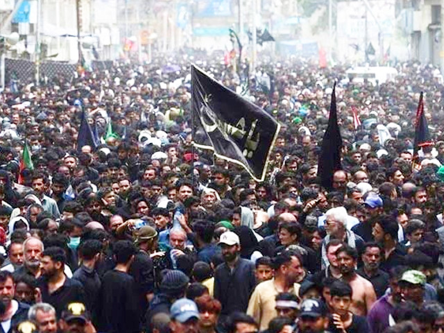 Sindh marks Yaum-e-Ashura with processions across province