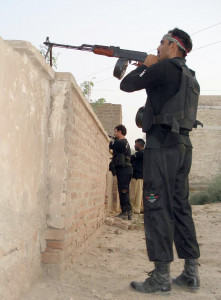 miscreants attack police station in peshawar
