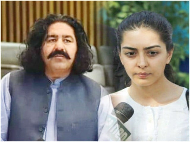 ex mna ali wazir l and advocate imaan mazari r photo file