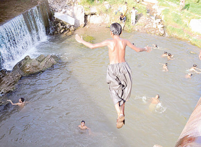 in deep waters the final plunge a life every summer