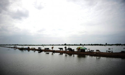 flood warning for badin lifted victims still waiting for relief