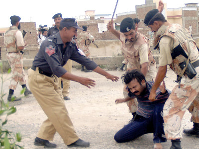 license to protect jsqm chairman gets bail in arms case party workers baton charged in hyderabad