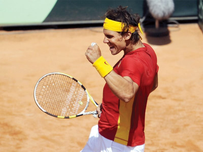 tennis nadal s blitz puts spain in davis cup final