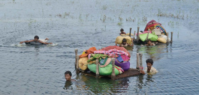 thousands marooned in tando allah yar district