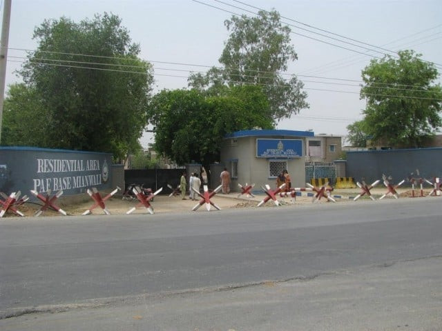 paf training base mianwali photo express