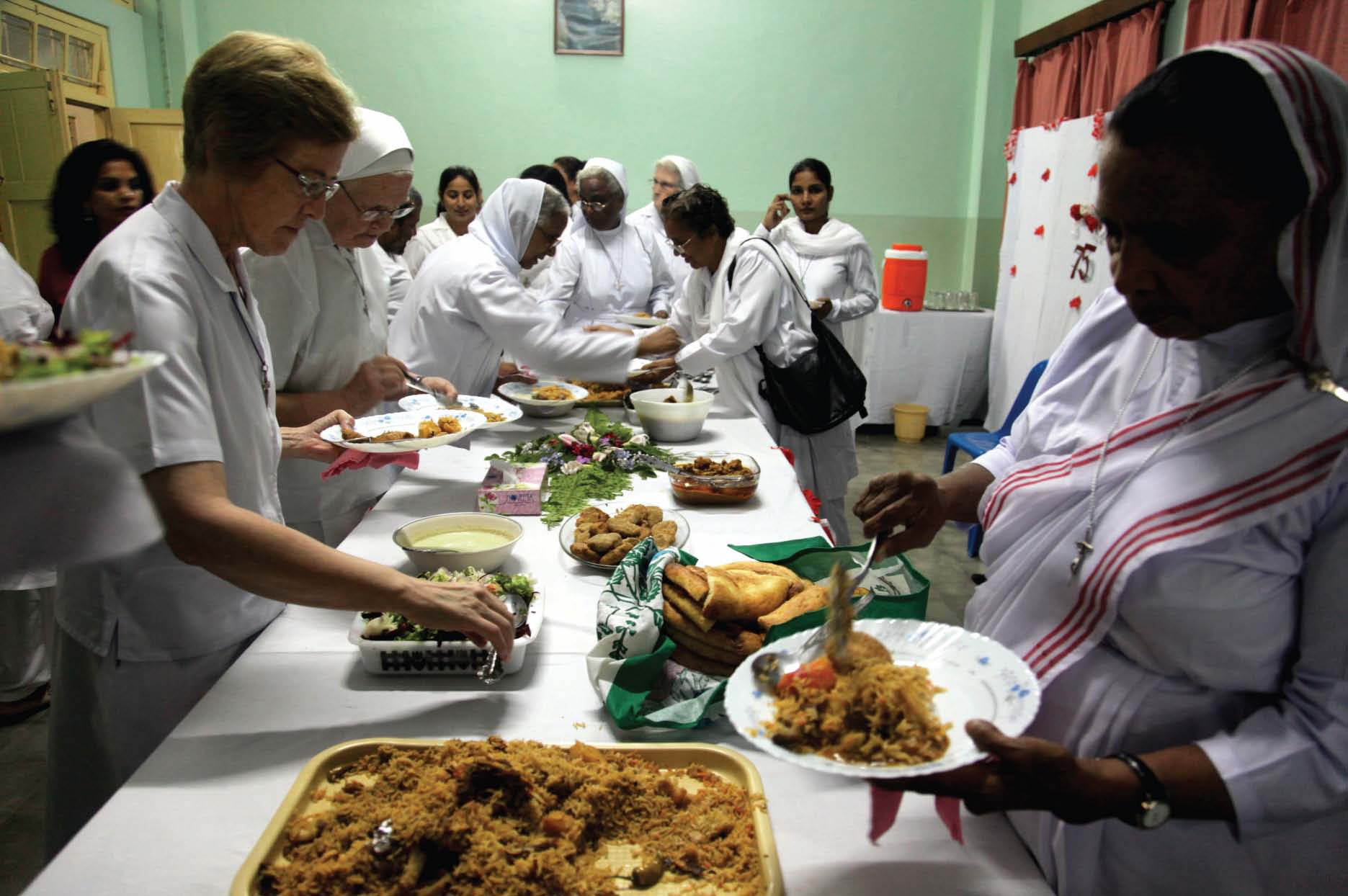 girls and grandmothers come together at st lawrence s girls school s 75th anniversary