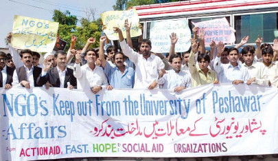 protest held in support of uop vice chancellor