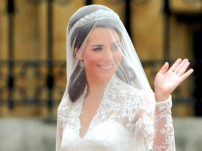 here comes the ostentatious bride