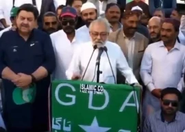 pir pagara urges canal protesters to end road blockades pir pagara urges canal protesters to end road blockades
