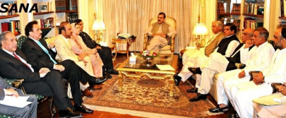gilani holds consultations with ppp leaders
