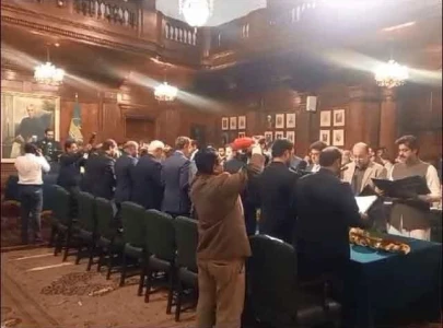 punjab k p bid adieu to caretakers as cabinets sworn in