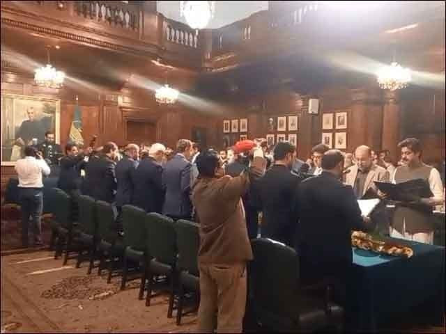 punjab k p bid adieu to caretakers as cabinets sworn in punjab k p bid adieu to caretakers as cabinets sworn in