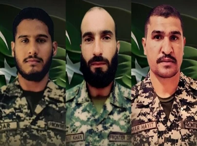 three soldiers martyred foiling infiltration bid three soldiers martyred foiling infiltration bid