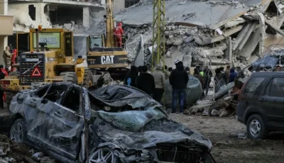 lebanon reports strikes
