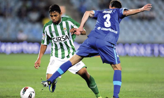 football betis suffer first defeat