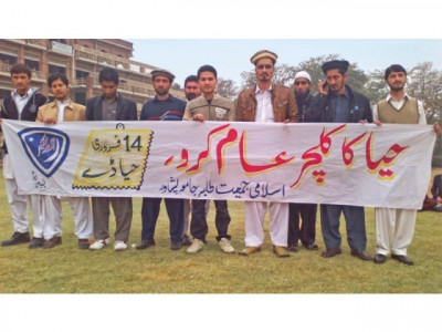 really pakistan haya day on valentine s day