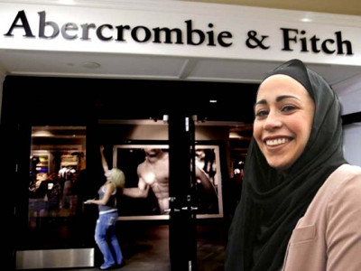 if you are a muslim and wear a headscarf you cannot work for abercrombie and fitch if you are a muslim and wear a headscarf you cannot work for abercrombie and fitch
