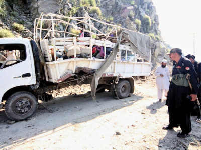 targeted assault in torghar bomb attack kills four police recruits