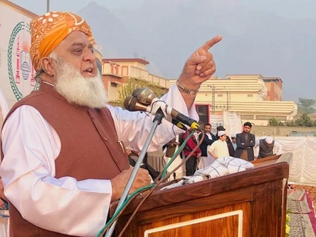 fazl blasts establishment for dabbling in politics fazl blasts establishment for dabbling in politics