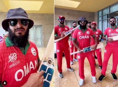 omani cricketers dance to bado badi song goes viral