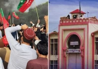 pti leaders party workers face legal action for protesting outside adiala jail