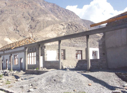negligence gilgit baltistan s historical school crumbling negligence gilgit baltistan s historical school crumbling