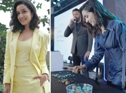shraddha kapoor leaves fans speechless by smashing walnuts with her phone