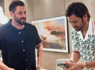 salman khan joins ms dhoni for birthday celebration in mumbai salman khan joins ms dhoni for birthday celebration in mumbai