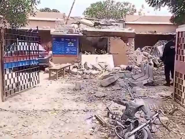 at least eight injured in heat triggered grenade blast at jamshoro police station at least eight injured in heat triggered grenade blast at jamshoro police station
