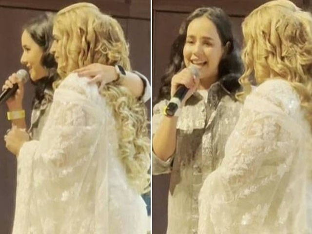 watch indian singer sunanda sharma surprises fans at pakistani singer naseebo lal s uk concert watch indian singer sunanda sharma surprises fans at pakistani singer naseebo lal s uk concert