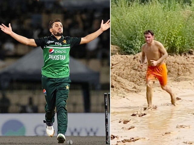 WATCH: Zaman Khan uses ‘mud training’ to boost fitness | The Express Tribune