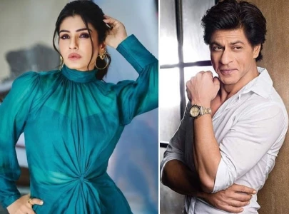 why did raveena tandon passed up a shahrukh khan film offer