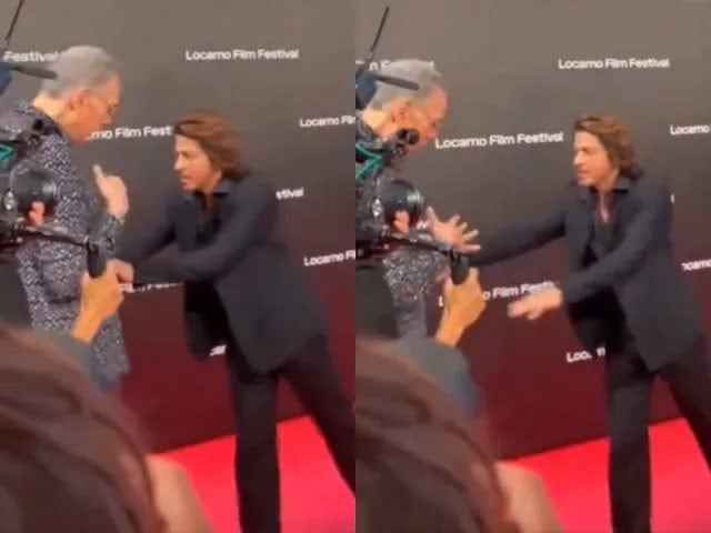 Shah Rukh Khan faces backlash after video shows him pushing elderly man